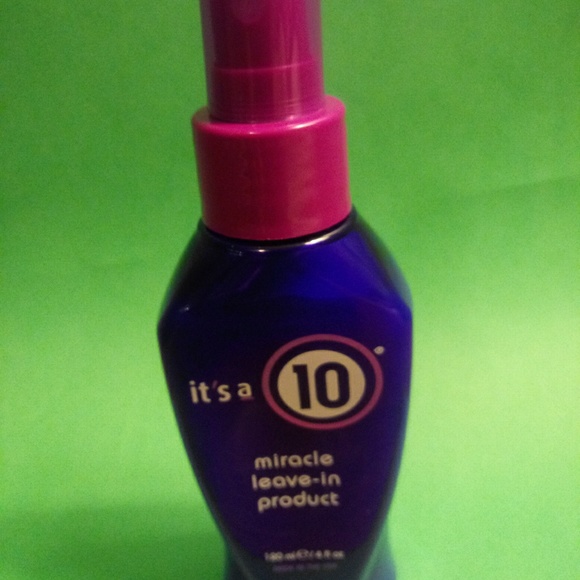 its a 10 Other - It's a 10 miracle leave in product. its a 10 Other - It's a 10 miracle leave in product.